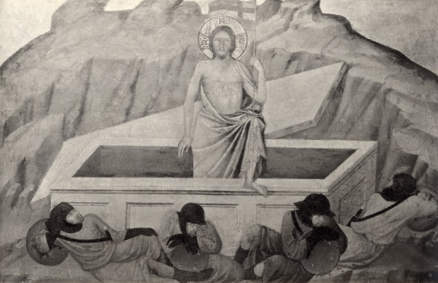 A. C. Cooper — Ugolino di Nerio - sec. XIV - Resurrezione di Cristo — insieme